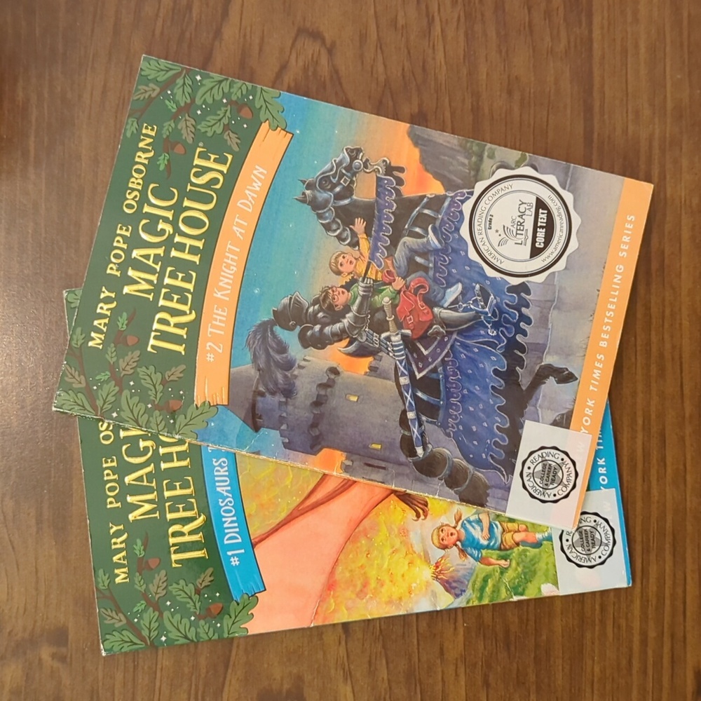 Magic Tree House Books 1 and 2
